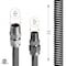 Flextron Gas Line Hose 5/8'' O.D. x 12'' Length 1/2" x 3/4" MIP Fittings, Stainless Steel Flexible Connector FTGC-SS12-12K - alternate 3
